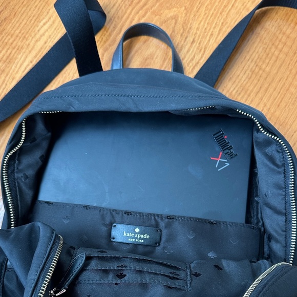 Kate Spade Black Nylon Backpack main image 4